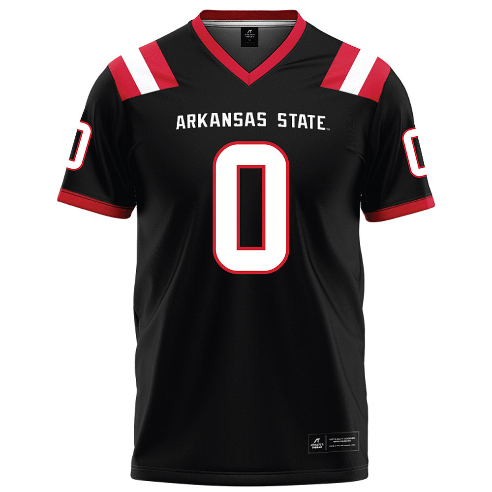Arkansas State - NCAA Football : Trenton Yowe - Black Football Jersey-0