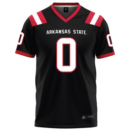 Arkansas State - NCAA Football : Trenton Yowe - Black Football Jersey-0