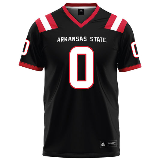Arkansas State - NCAA Football : Trenton Yowe - Black Football Jersey-0