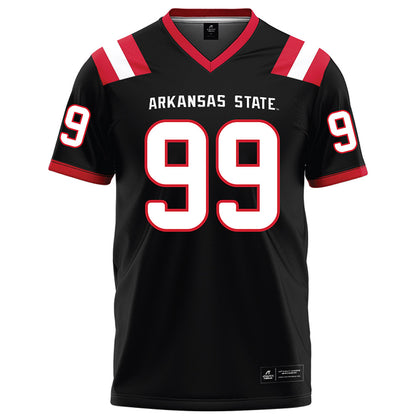 Arkansas State - NCAA Football : Quincy Wright - Black Football Jersey-0