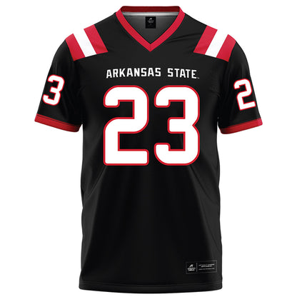 Arkansas State - NCAA Football : Cedric Franklin II - Black Football Jersey-0