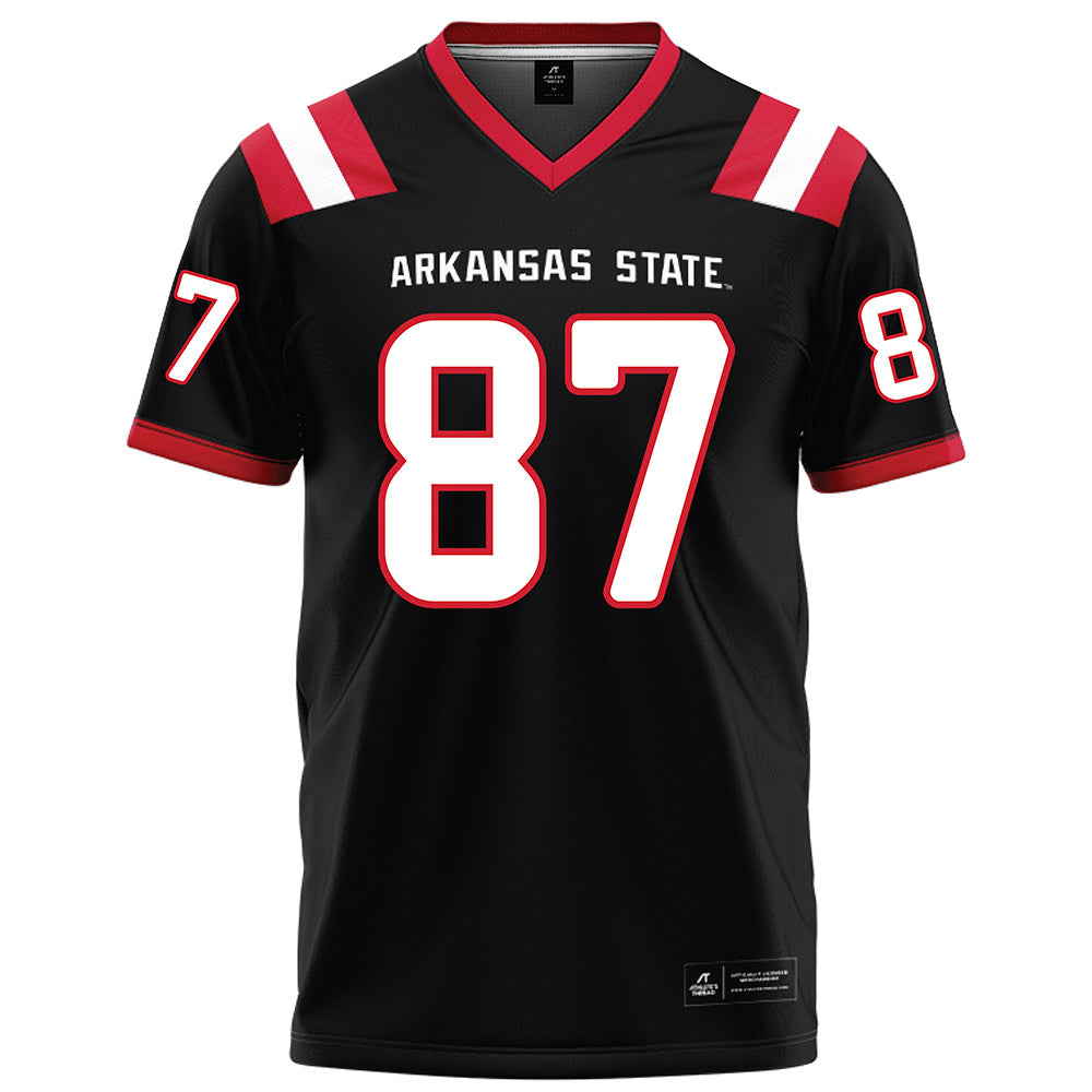 Arkansas State - NCAA Football : Tyler Little - Black Football Jersey