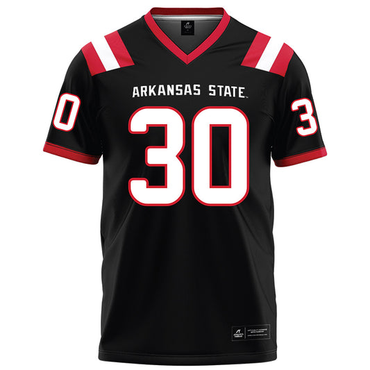 Arkansas State - NCAA Football : Damon Sisa - Black Football Jersey