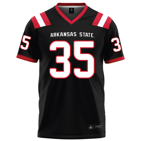 Arkansas State - NCAA Football : Joe Drew III - Black Football Jersey-0