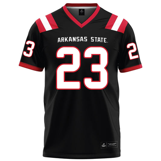 Arkansas State - NCAA Football : Caleb Donaldson - Black Football Jersey-0