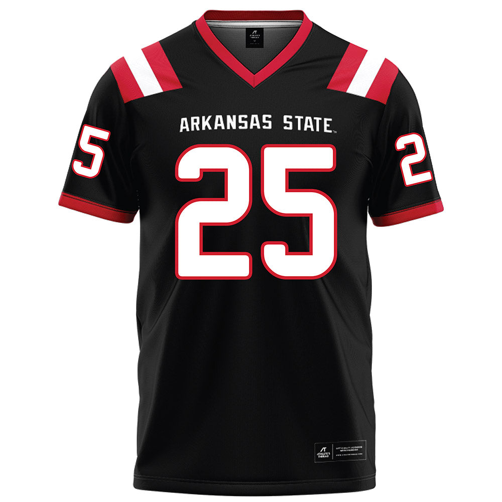 Arkansas State - NCAA Football : Clayton Amaya - Black Football Jersey-0