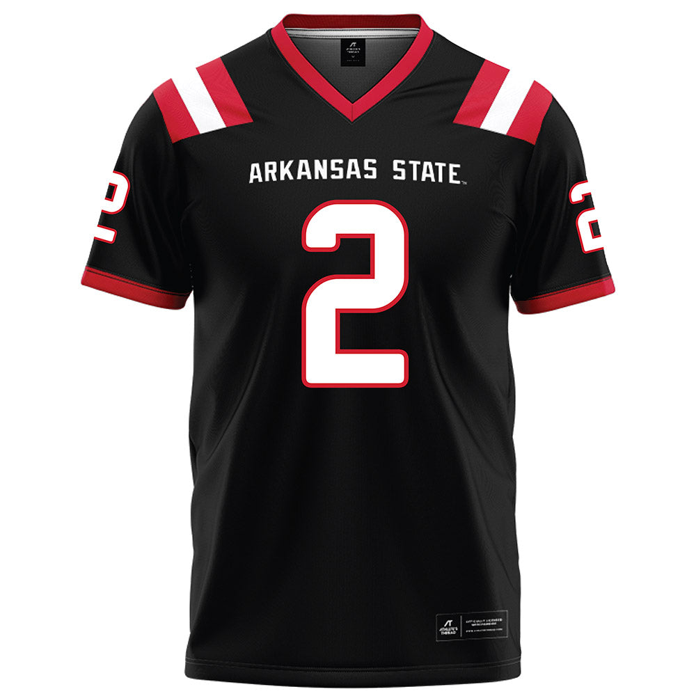 Arkansas State - NCAA Football : Christopher Pearson - Black Football Jersey
