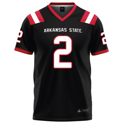 Arkansas State - NCAA Football : Christopher Pearson - Black Football Jersey