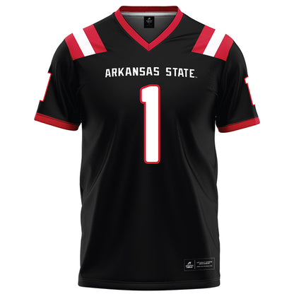 Arkansas State - NCAA Football : Braden Jackson - Black Football Jersey-0
