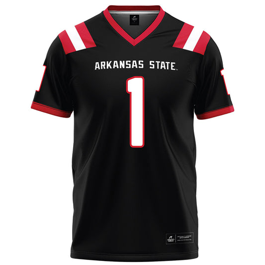 Arkansas State - NCAA Football : Braden Jackson - Black Football Jersey-0