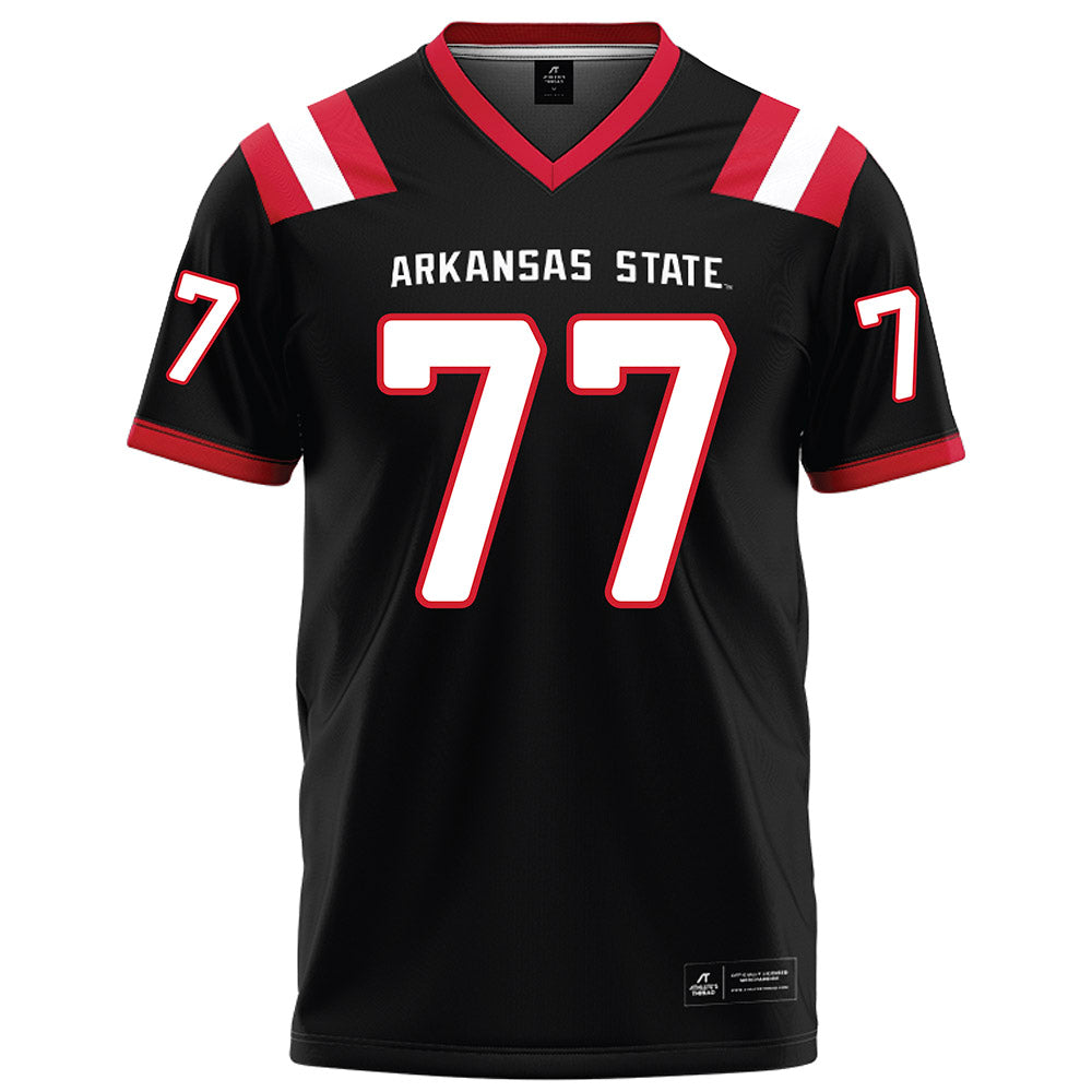Arkansas State - NCAA Football : Makilan Thomas - Black Football Jersey