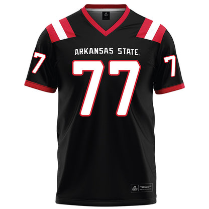 Arkansas State - NCAA Football : Makilan Thomas - Black Football Jersey