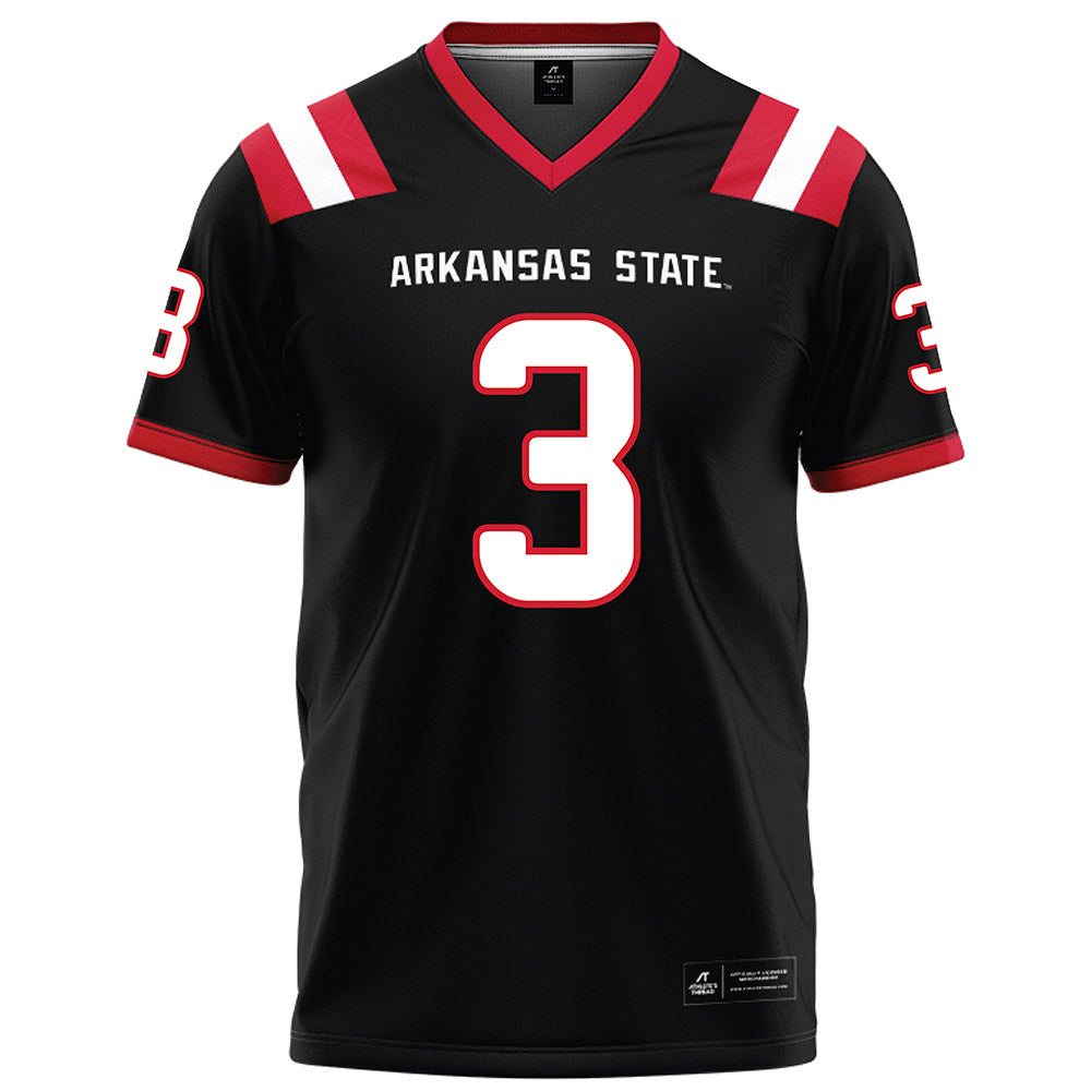 Arkansas State - NCAA Football : Hunter Summers - Black Football Jersey