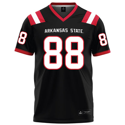 Arkansas State - NCAA Football : Andrew Staten - Black Football Jersey-0