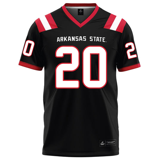 Arkansas State - NCAA Football : Mike Sharpe - Black Football Jersey