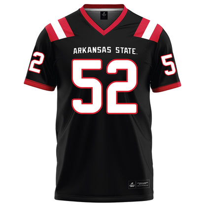 Arkansas State - NCAA Football : Mason Myers - Black Football Jersey