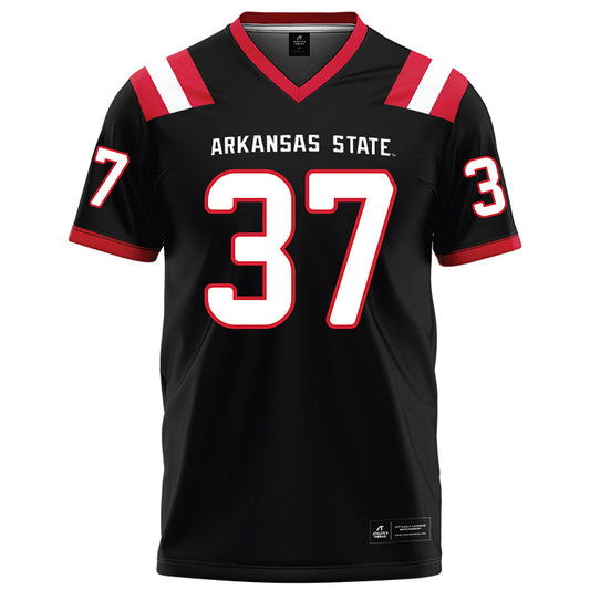 Arkansas State - NCAA Football : AJ Beale - Black Football Jersey