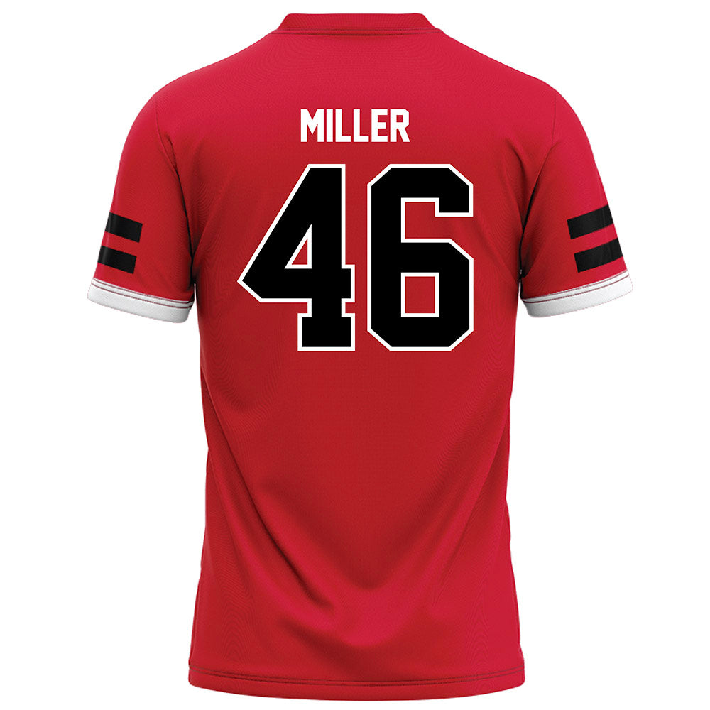 Arkansas State - NCAA Football : Nicholas Miller - Red Football Jersey-1