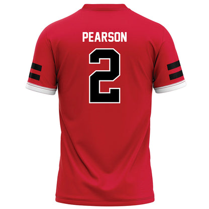 Arkansas State - NCAA Football : Christopher Pearson - Red Football Jersey