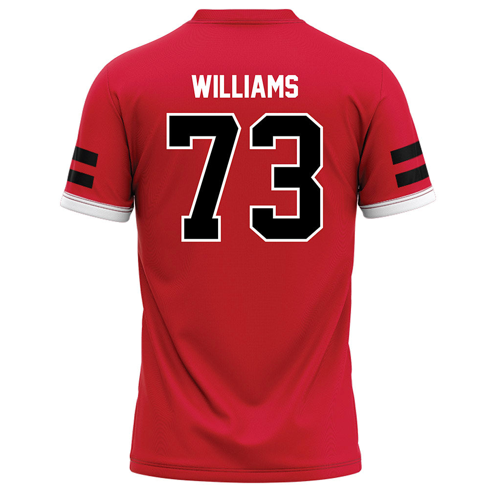 Arkansas State - NCAA Football : Kobe Williams - Red Football Jersey-1