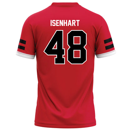 Arkansas State - NCAA Football : Ryan Isenhart - Red Football Jersey