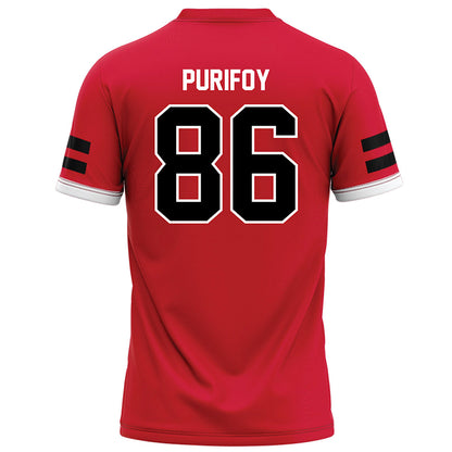 Arkansas State - NCAA Football : Skylar Purifoy - Red Football Jersey