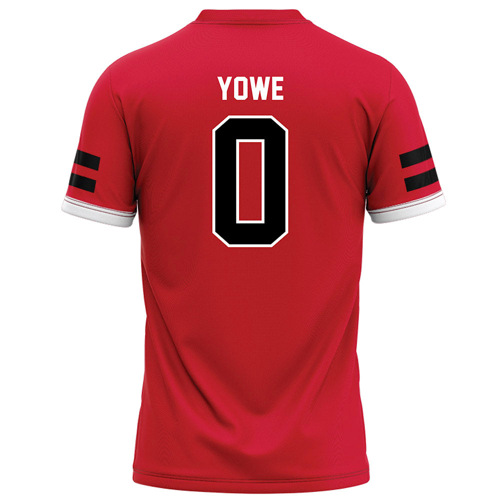 Arkansas State - NCAA Football : Trenton Yowe - Red Football Jersey-1