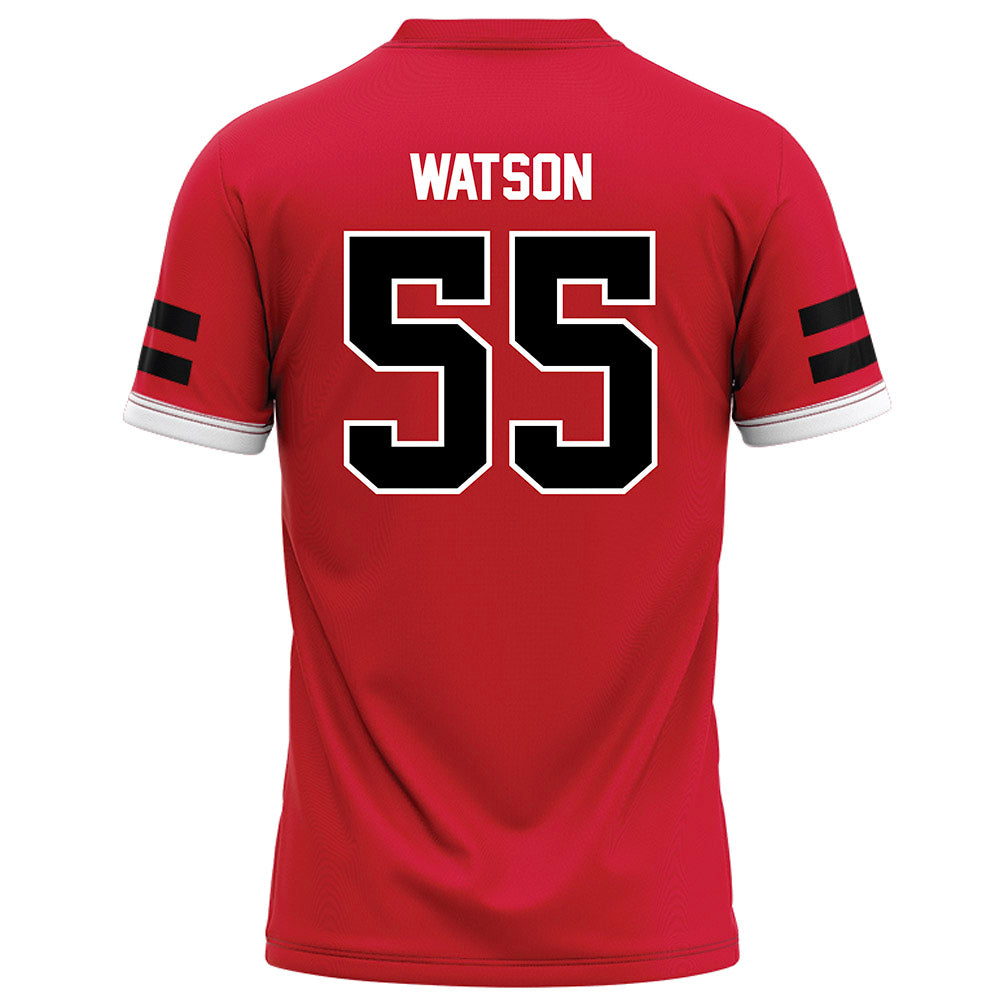 Arkansas State - NCAA Football : Aleric Watson - Red Football Jersey-1