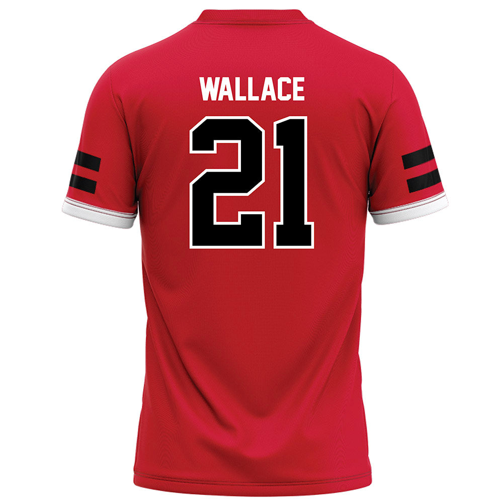 Arkansas State - NCAA Football : Zak Wallace - Red Football Jersey