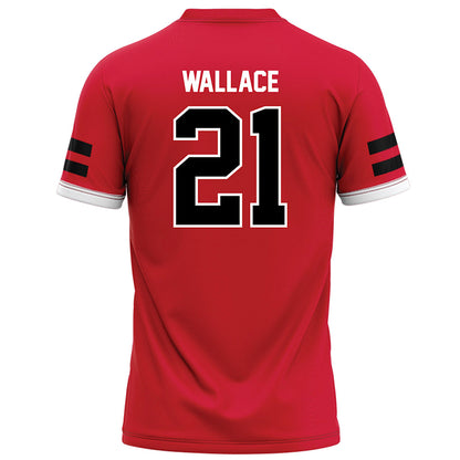 Arkansas State - NCAA Football : Zak Wallace - Red Football Jersey
