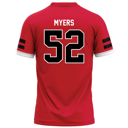 Arkansas State - NCAA Football : Mason Myers - Red Football Jersey