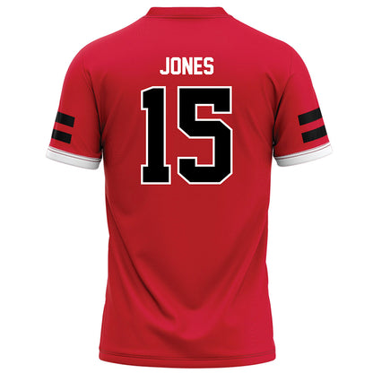 Arkansas State - NCAA Football : Andrew Jones - Red Football Jersey-1