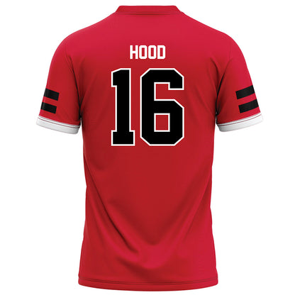 Arkansas State - NCAA Football : Deaubry Hood - Red Football Jersey