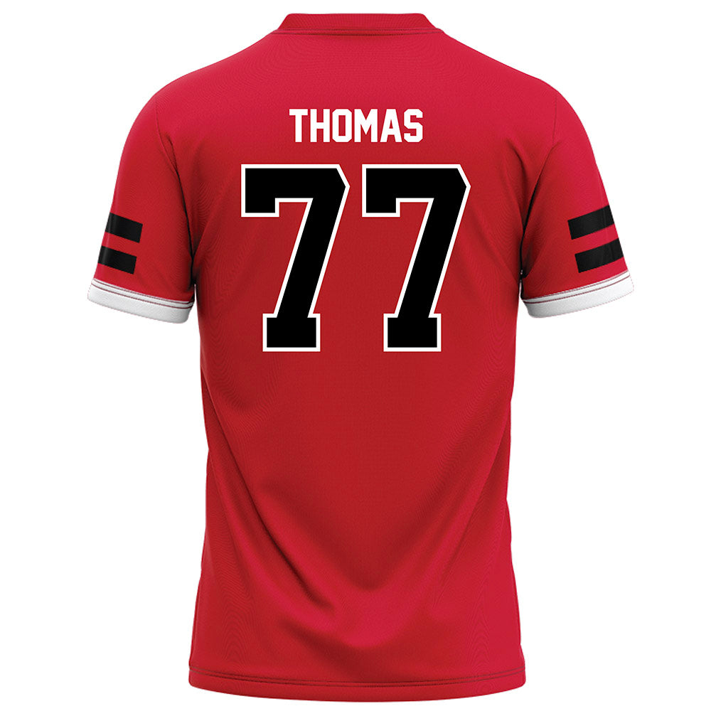 Arkansas State - NCAA Football : Makilan Thomas - Red Football Jersey
