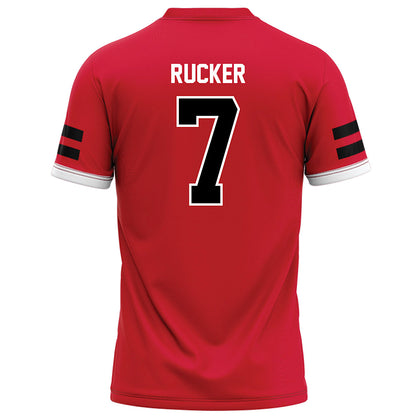 Arkansas State - NCAA Football : Corey Rucker - Red Football Jersey