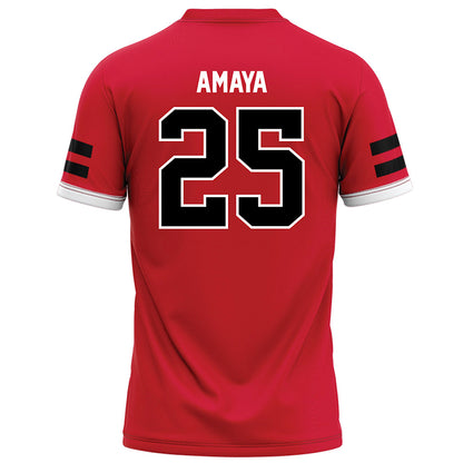 Arkansas State - NCAA Football : Clayton Amaya - Red Football Jersey-1