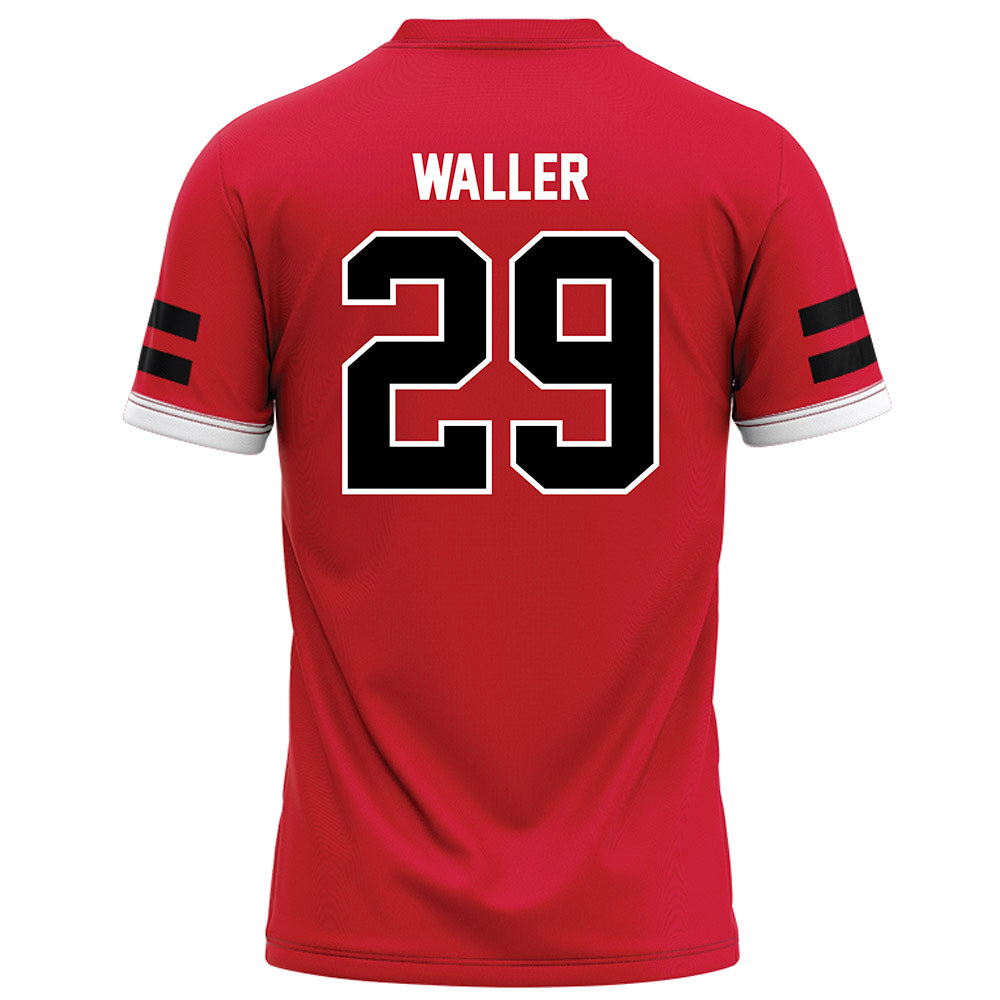 Arkansas State - NCAA Football : Jackson Waller - Red Football Jersey-1