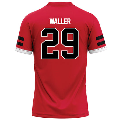 Arkansas State - NCAA Football : Jackson Waller - Red Football Jersey-1