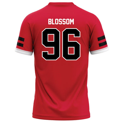Arkansas State - NCAA Football : Ronnie Blossom - Red Football Jersey-1