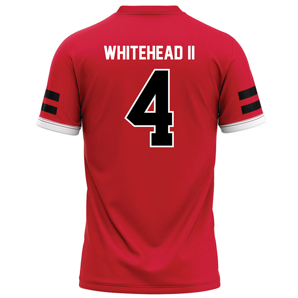 Arkansas State - NCAA Football : Bryan Whitehead II - Red Football Jersey-1