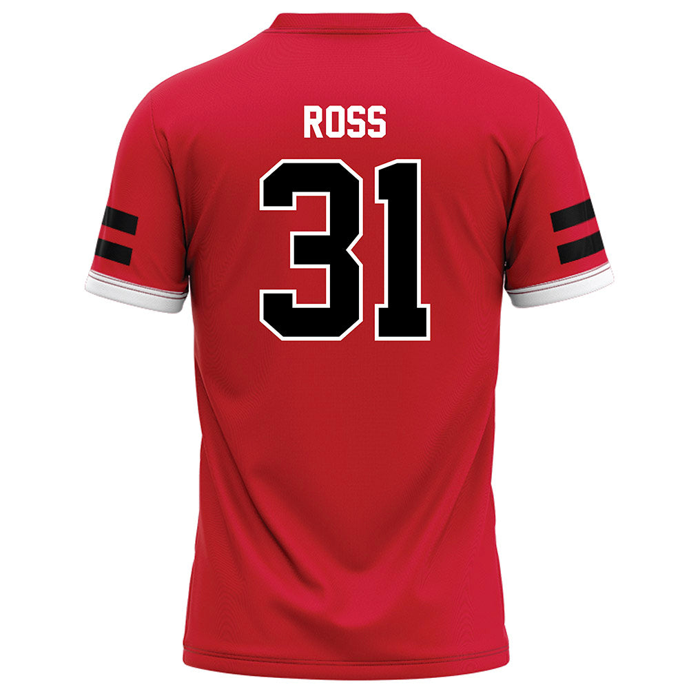 Arkansas State - NCAA Football : Xavier Ross - Red Football Jersey-1