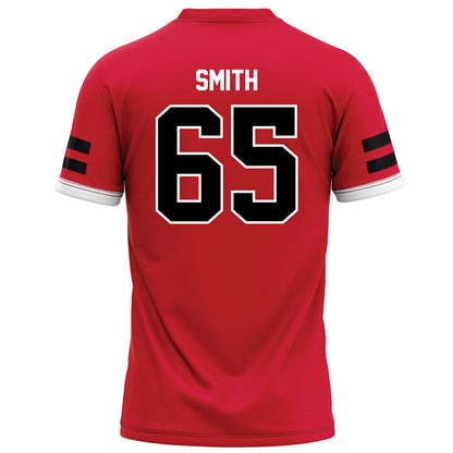 Arkansas State - NCAA Football : Noah Smith - Red Football Jersey-1