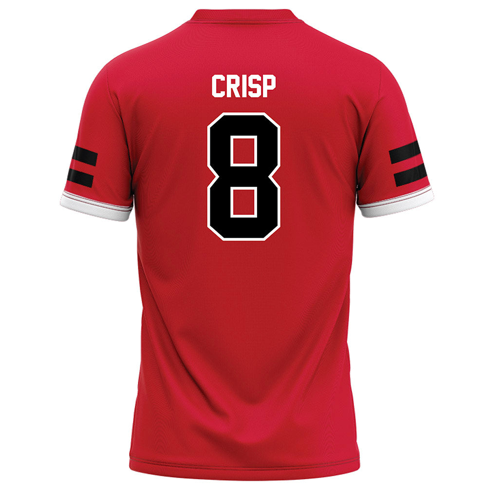Arkansas State - NCAA Football : Dylan Crisp - Red Football Jersey-1