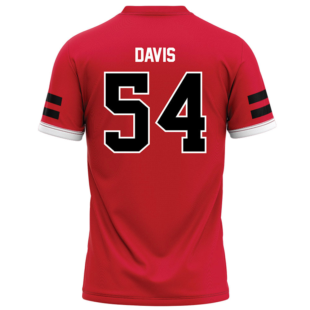 Arkansas State - NCAA Football : Walker Davis - Red Football Jersey