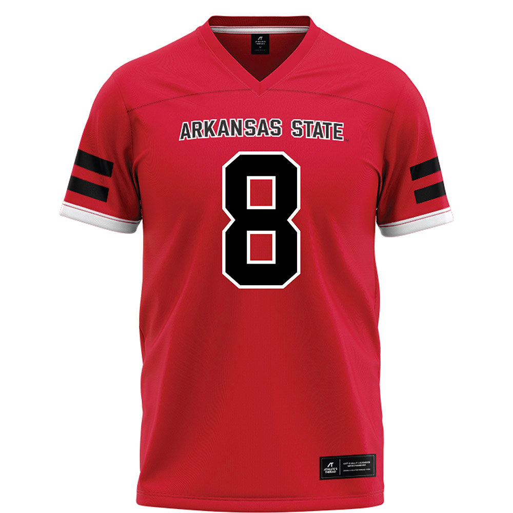 Arkansas State - NCAA Football : Dylan Crisp - Red Football Jersey-0