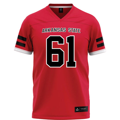 Arkansas State - NCAA Football : Adam Hickerson - Red Football Jersey-0