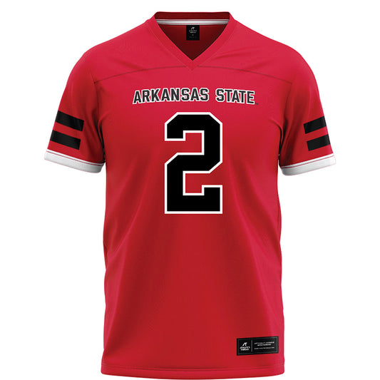 Arkansas State - NCAA Football : Leon Jones Jr - Red Football Jersey