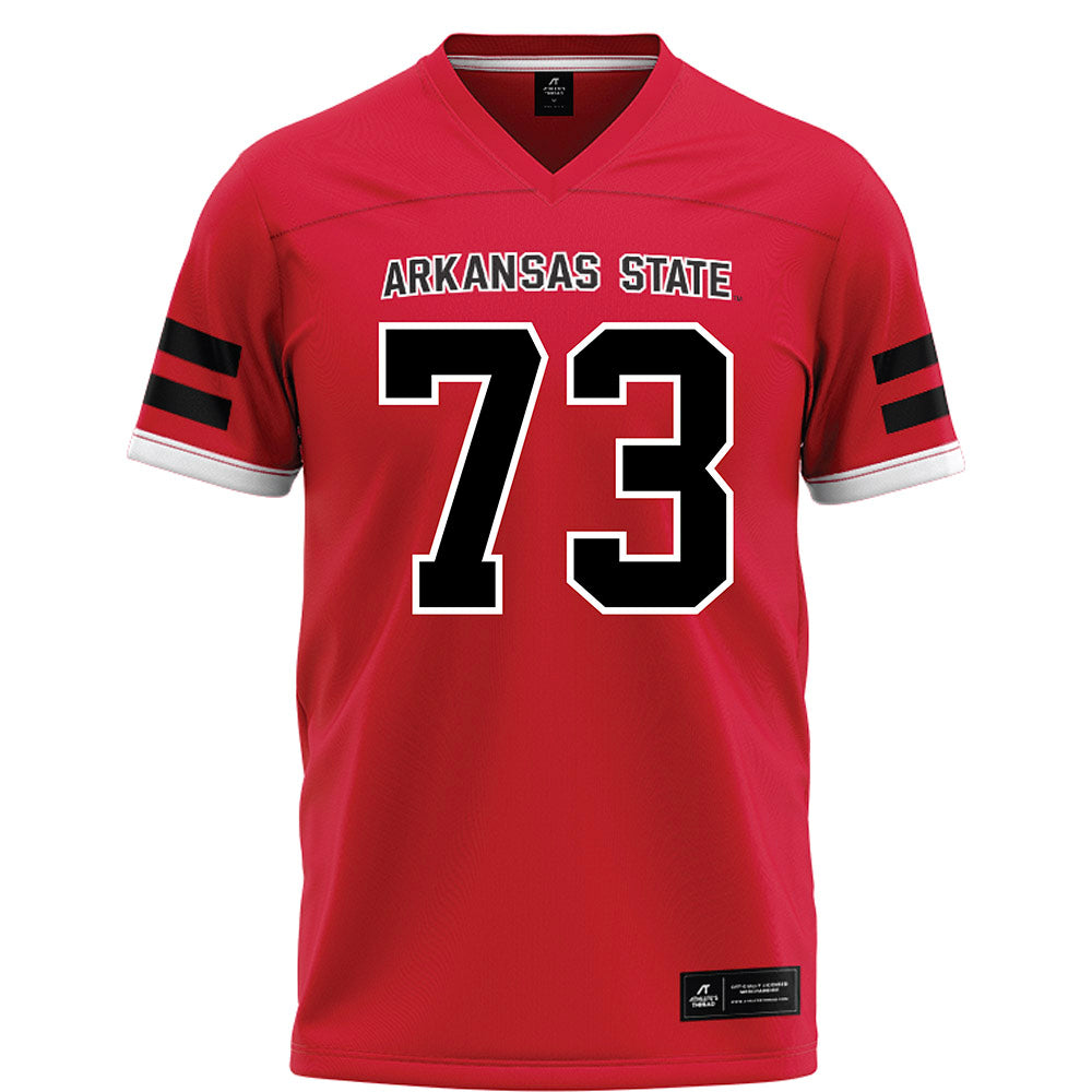 Arkansas State - NCAA Football : Kobe Williams - Red Football Jersey-0