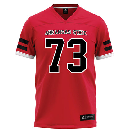 Arkansas State - NCAA Football : Kobe Williams - Red Football Jersey-0