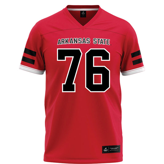 Arkansas State - NCAA Football : Trason Hunt - Red Football Jersey